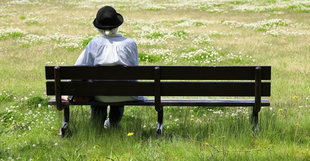 老後のおひとりさまイメージ