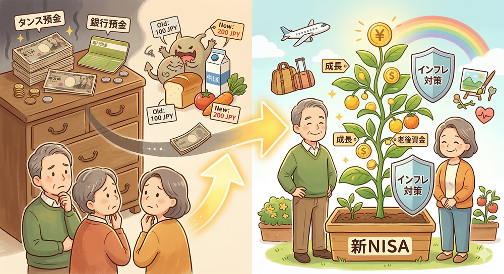 資産運用のイメージ