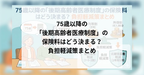 75歳以降の「後期高齢者医療制度」の保険料はどう決まる？ 負担軽減策まとめ