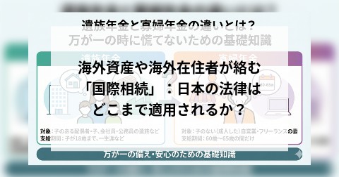 海外資産や海外在住者が絡む「国際相続」：日本の法律はどこまで適用されるか？